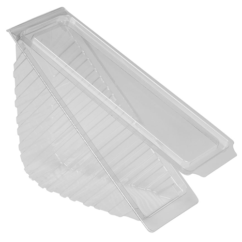 Triunghi pentru sandwich RPET transparent 18.5 x 7.8 x 7 cm, Abena