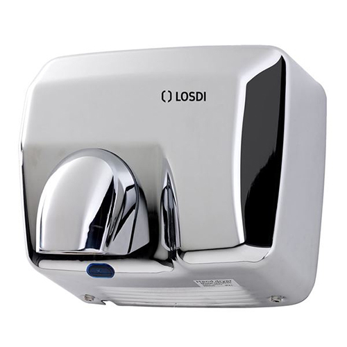 Uscator de maini din inox cu senzor 2500 W, Losdi, alb gri 