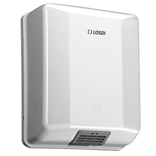Uscator de maini 1600 W, Losdi, alb