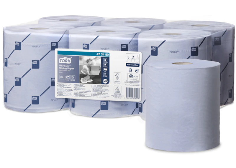 Prosoape de maini din hartie, rola cu derulare centrala Reflex, Tork