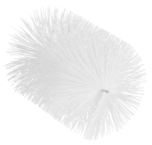 Perie tubulara cu maner flexibil  Ø140 mm, peri medii, 210 mm , Vikan alb 