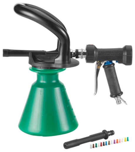 Pulverizator ergonomic cu jet spuma si pistol de presiune 2.5 L, Vikan