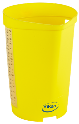 Cana gradata 2L, Vikan, verde galben 