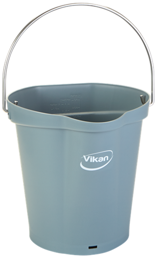 Galeata 6 L,  Vikan 6l gri 