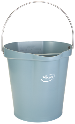 Galeata Hygiene 12 L,  Vikan 12l gri 