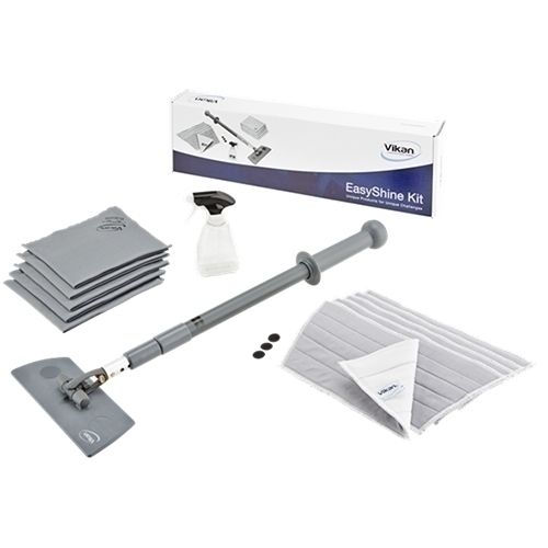 Kit curatare geamuri Easy Shine, Vikan