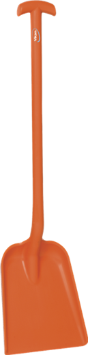 Lopata Ultra Hygiene cu prindere in T 1035 mm, portocalie, Vikan