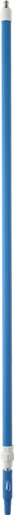 Maner telescopic aluminiu cu distributie de apa Ø32 mm,1600-2780mm, Vikan, albastru