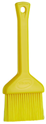 Pensula patiserie, 70 mm, peri moi, Vikan, albastru galben 
