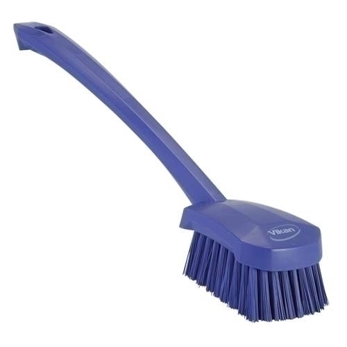 Perie cu maner lung,peri duri, 415 mm 415mm violet 