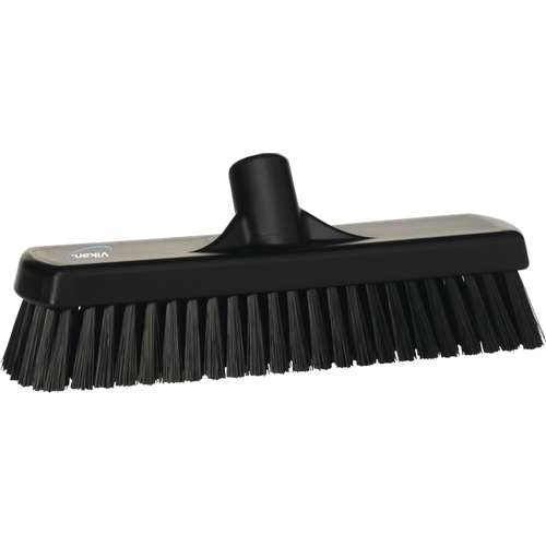 Perie curatare pereti si podele, 305 mm, peri duri,  Vikan 305 mm negru 