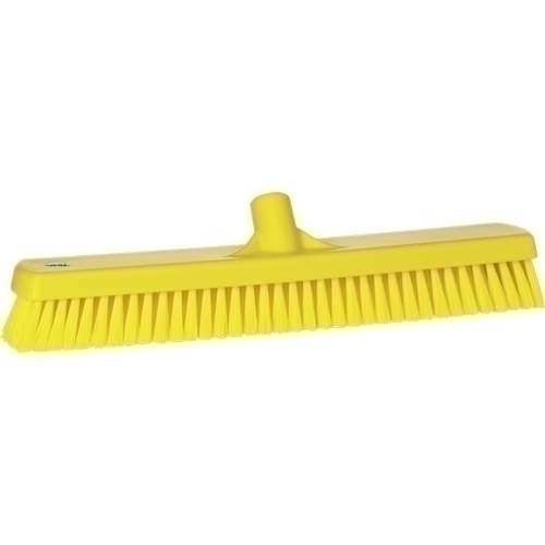 Perie curatare pereti/podele 470 mm, peri duri,  Vikan 470mm galben 