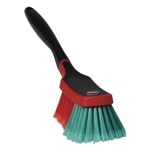 Perie jante auto 290 mm,peri moi/despicati, neagra, Vikan