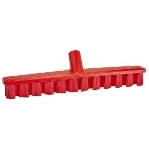 Perie pardoseli UST cu peri duri 400 mm,  Vikan 40cm rosu 