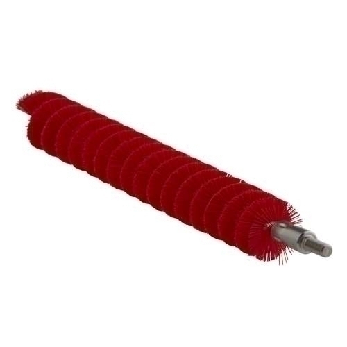 Perie tubulara cu maner flexibil  &Oslash;20 mm, peri medii, 200 mm, Vikan 200mm rosu 