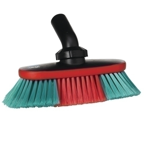 Perie vehicule cu distributie apa 250 mm, peri moi/despicati, neagra, Vikan