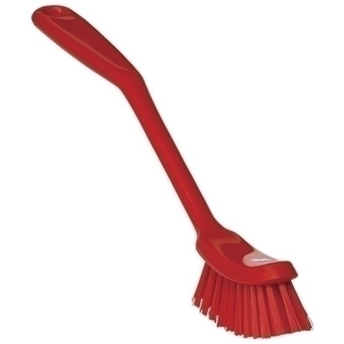 Perie pentru curatat vesela 290 mm, peri medii,  Vikan 290 mm rosu 