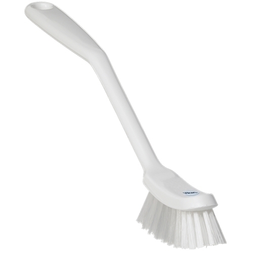 Perie pentru curatat vesela 290 mm, peri medii,  Vikan 290 mm alb 