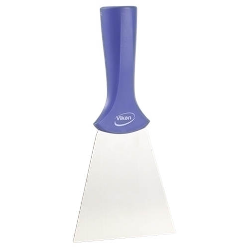 Scraper lamela inox cu filet 100 mm, Vikan, albastru violet 
