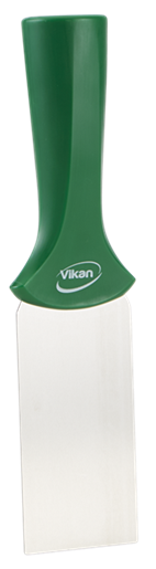 Scraper lamela inox cu filet 50 mm,  Vikan 50 mm verde 