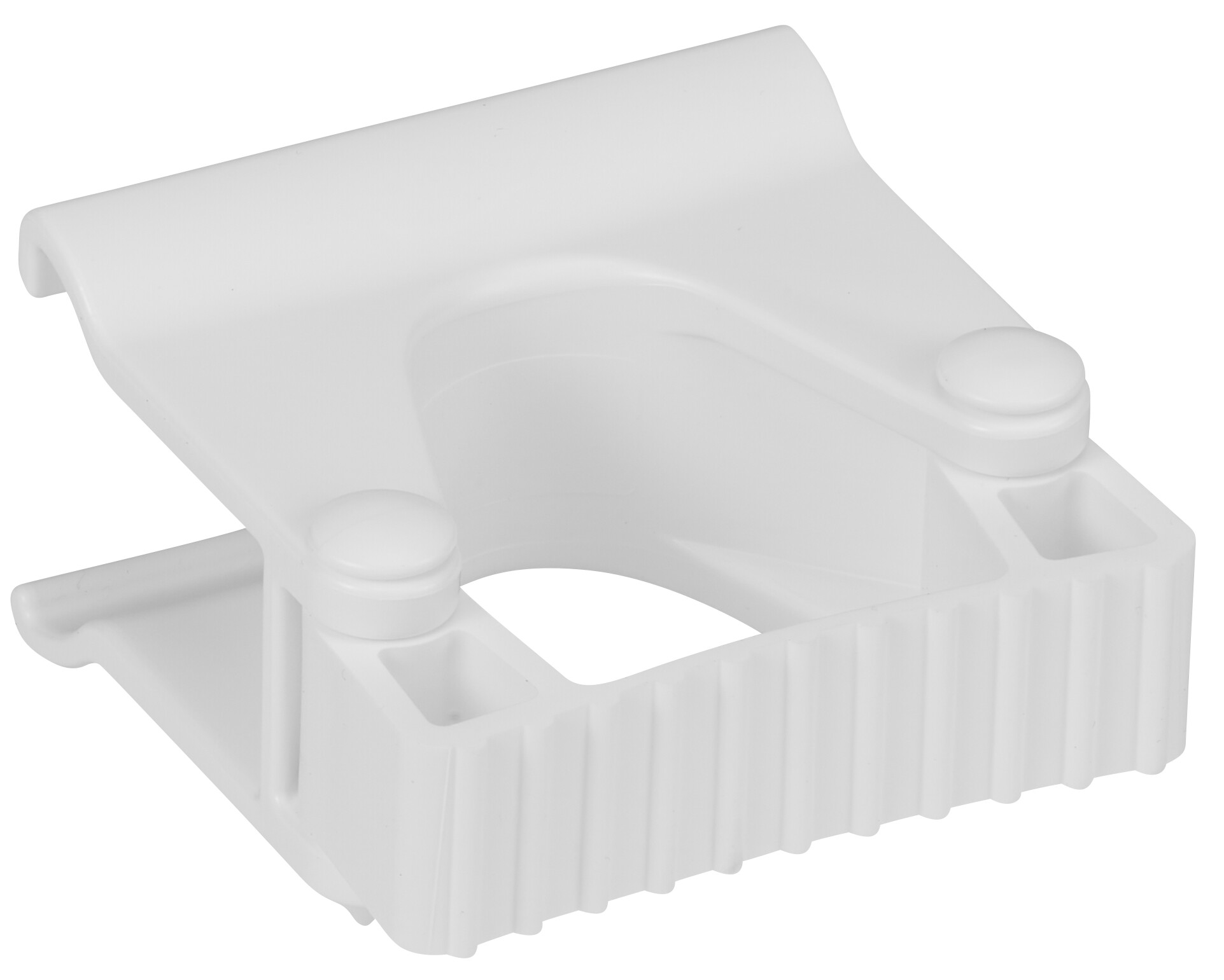 Suport pentru clema din cauciuc compatibil cu 1011X & 1013X, Vikan alb 