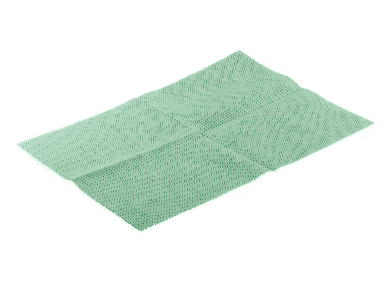 Set lavete Super HACCP albe, DeWitte verde 