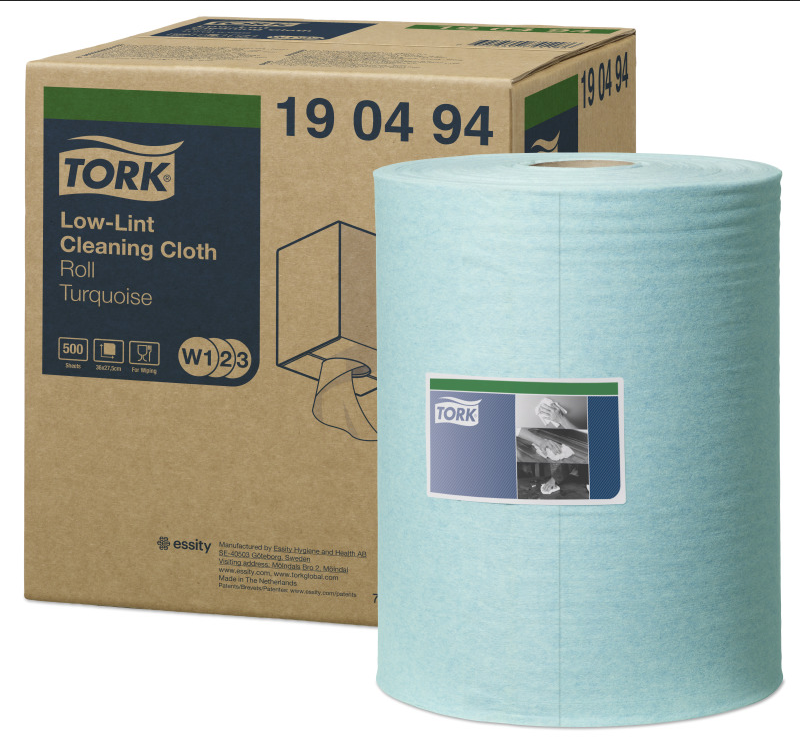 Laveta industriala pentru stergeri grele Low-Lint, Tork