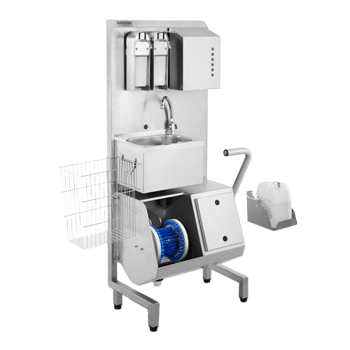 Statie/unitate igienizare Type EC-S, inox, Mohn