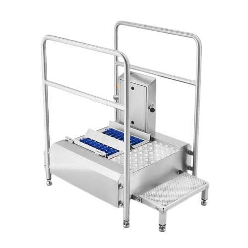 Statie igienizare incaltaminte Sole-Star Ecoline, inox, Mohn