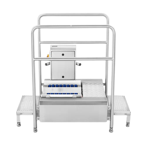 Statie igienizare incaltaminte Sole-Star Ecoline, inox, Mohn