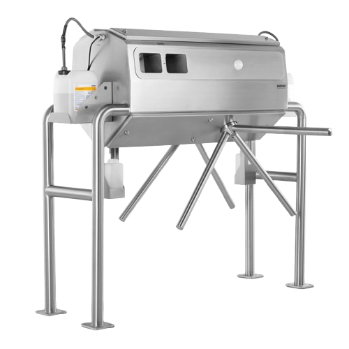 Statie/unitate dezinfectie Duo-Desi-Control Highline, inox, Mohn