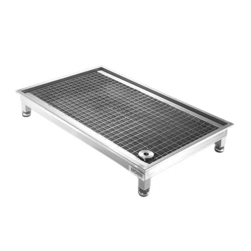 Bazin dezinfectie incaltaminte DDB-S II, inox, Mohn