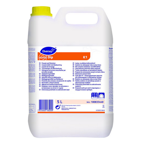 Detartrant clorinat lichid Suma Dip K1 5L, Diversey