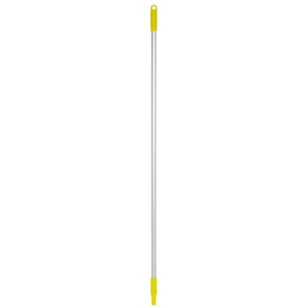 Maner aluminiu cu grip colorat, &Oslash;25 mm, 1460 mm, Vikan galben 