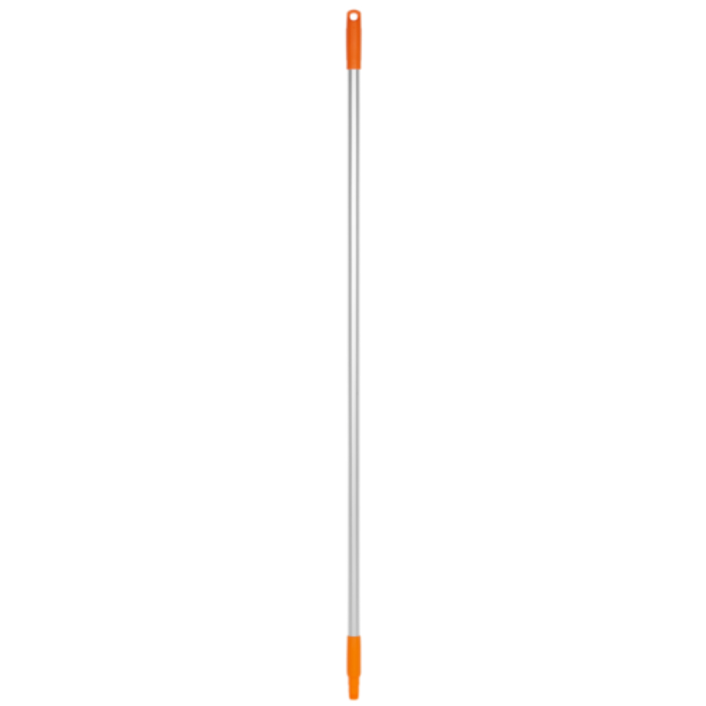 Maner aluminiu cu grip colorat, &Oslash;25 mm, 1460 mm, Vikan portocalie 