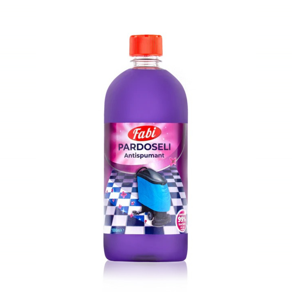 Detergent dezinfectant antispumant pentru pardoseli, 1 L, Fabi