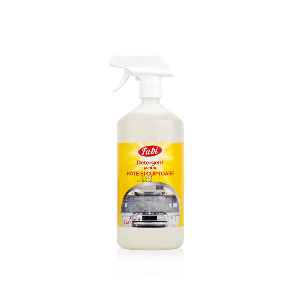 Detergent Profesional pentru hote si cuptoare, 1 L, Fabi