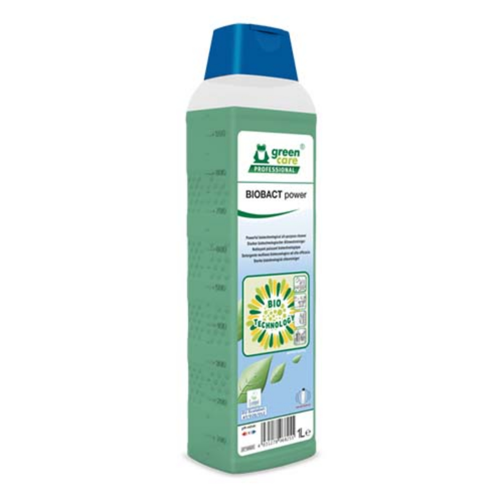 Detergent alcalin universal Biobact Power, 1 L, Tana Professional