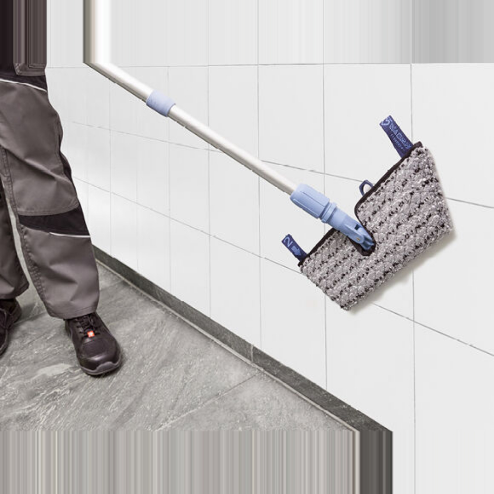 Mop plat microfibra Swep Duo rMicroPlus Pro, 50 cm, gri, Vileda Professional