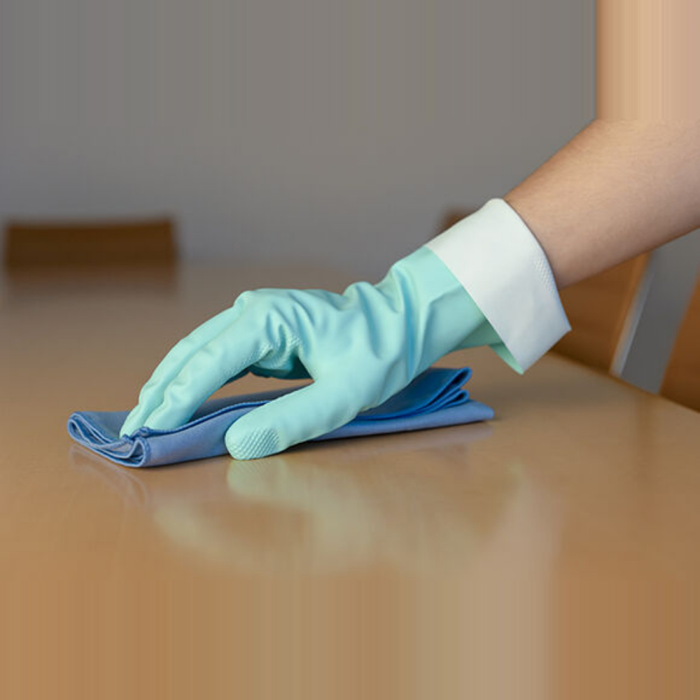 Manusi din latex pentru curatenie, verzi, Vileda Professional l