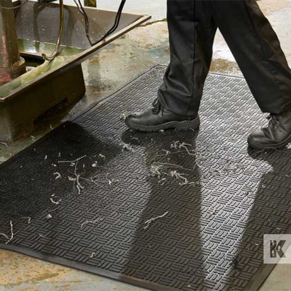 Covoras cauciuc Kleen Scrape, Kleen-Tex 75 x 85 cm