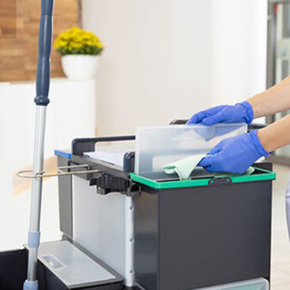 Carucior curatenie Shopster Des Tub, Vileda