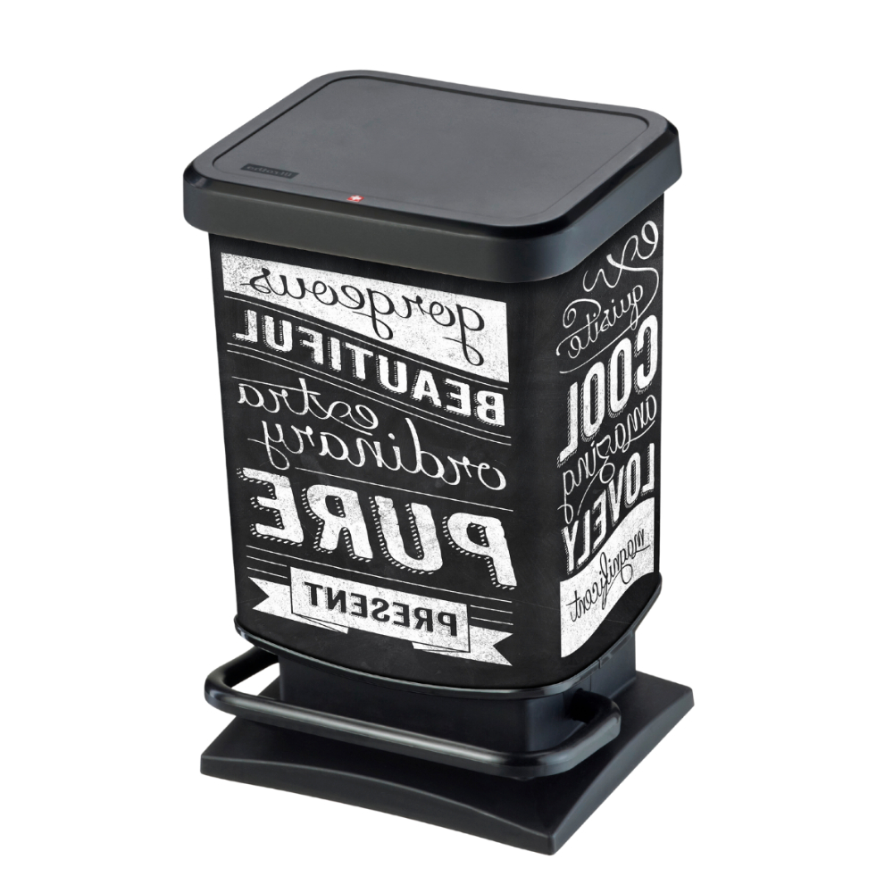 Coș de gunoi PASO, Rothopro 20l negru 