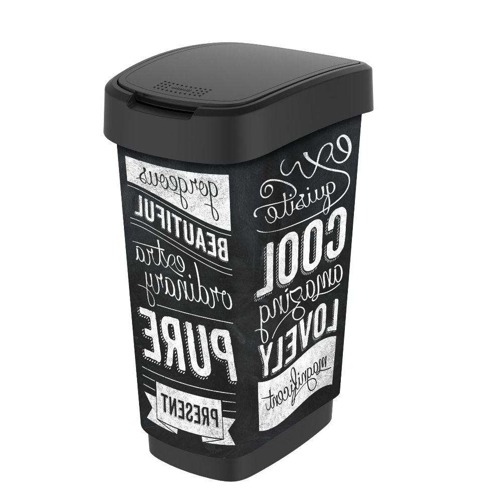 Coș de gunoi TWIST cu mecanism pivotant, Rothopro 25L