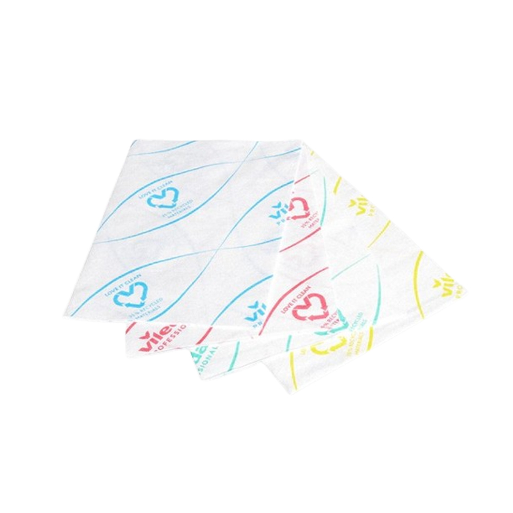 Lavete r-MicronSolo, 30 x 40 cm, 5 buc/set, Vileda Professional rosu 