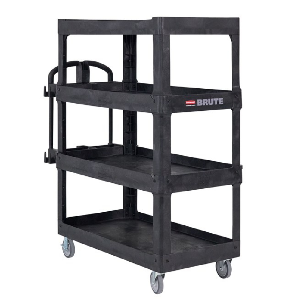 Carucior pentru servire cu  4 rafturi - Rubbermaind 317 KG