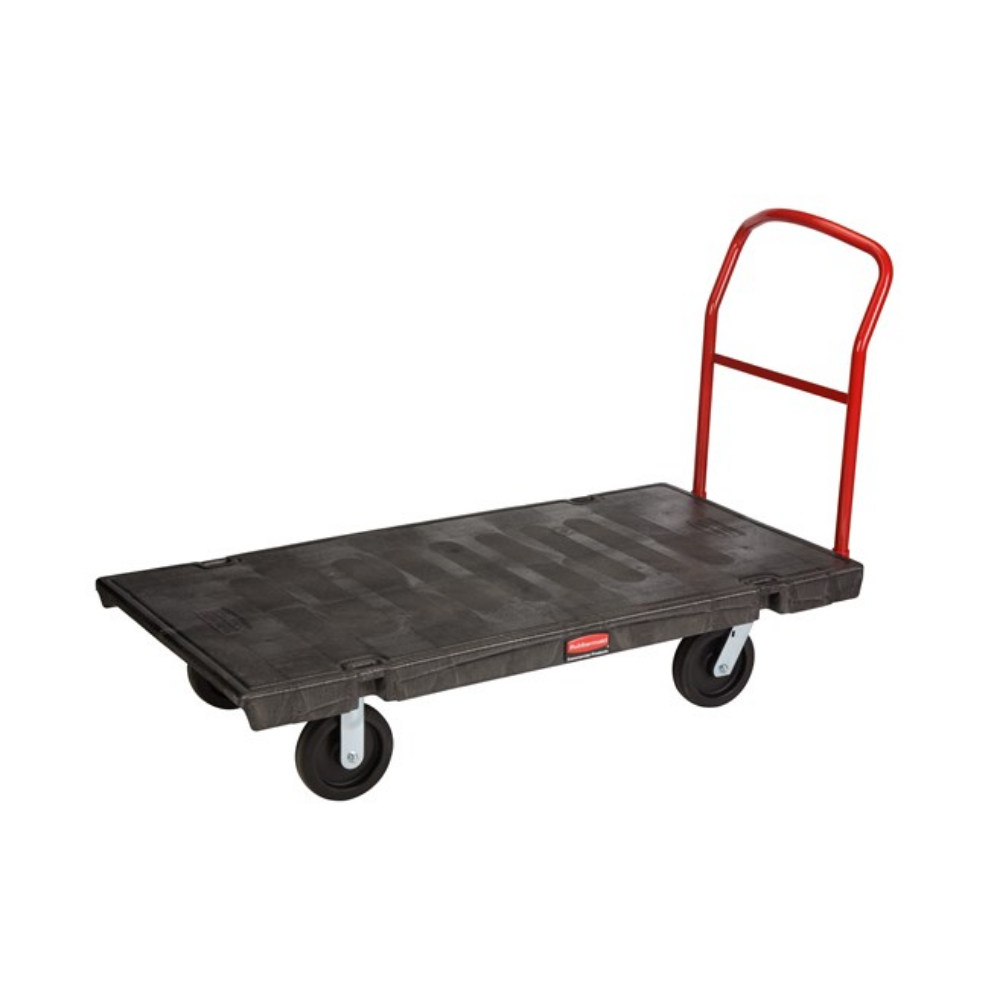 Carucior cu platforma transport / manipulare marfuri, Rubbermaid Mare
