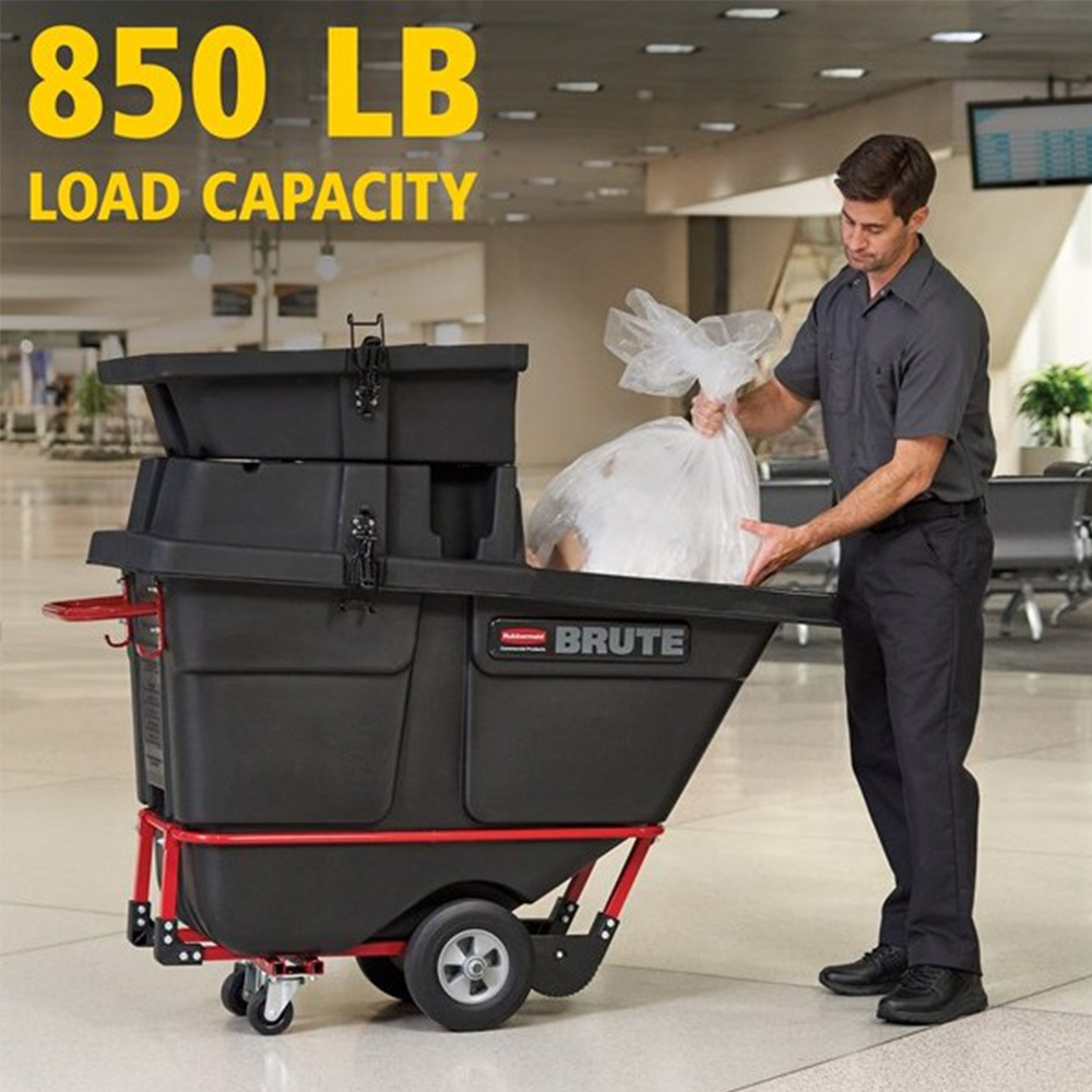 Container basculant standard, Rubbermaid 380 L