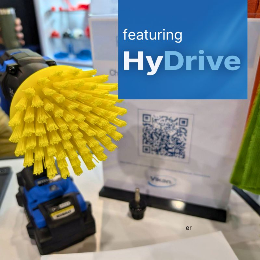 Perie circulara cu peri duri HyDrive, Ø90 mm, Vikan