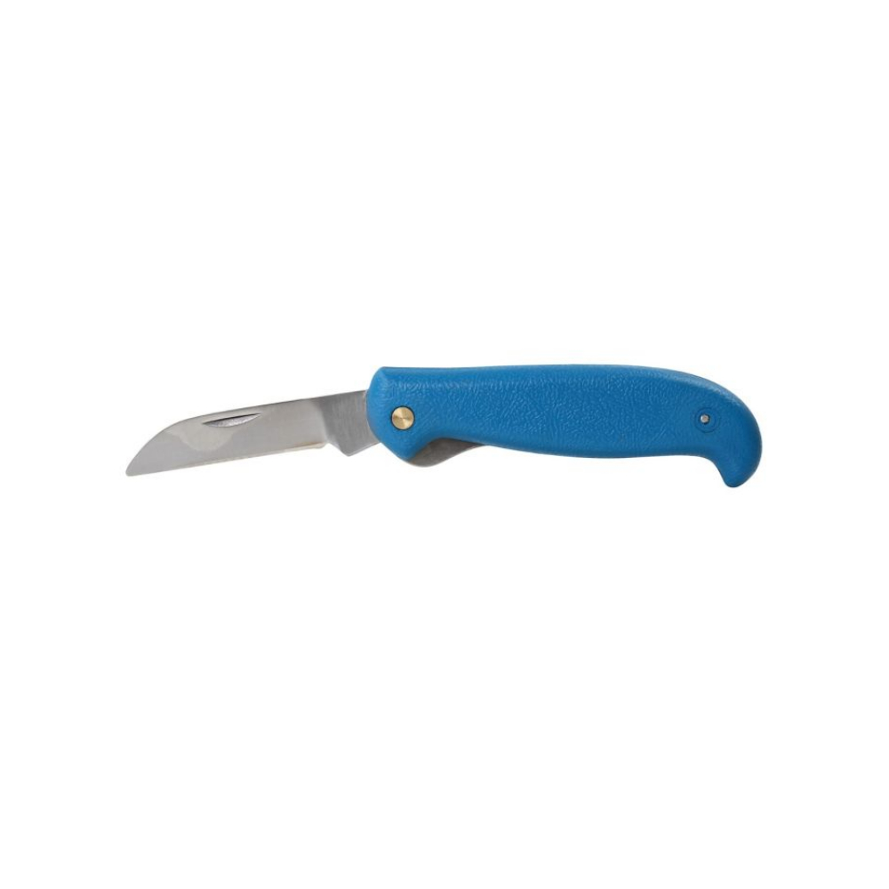 Cutit metal detectabil, cu lama blocabila, tip Lambsfoot, Detectamet